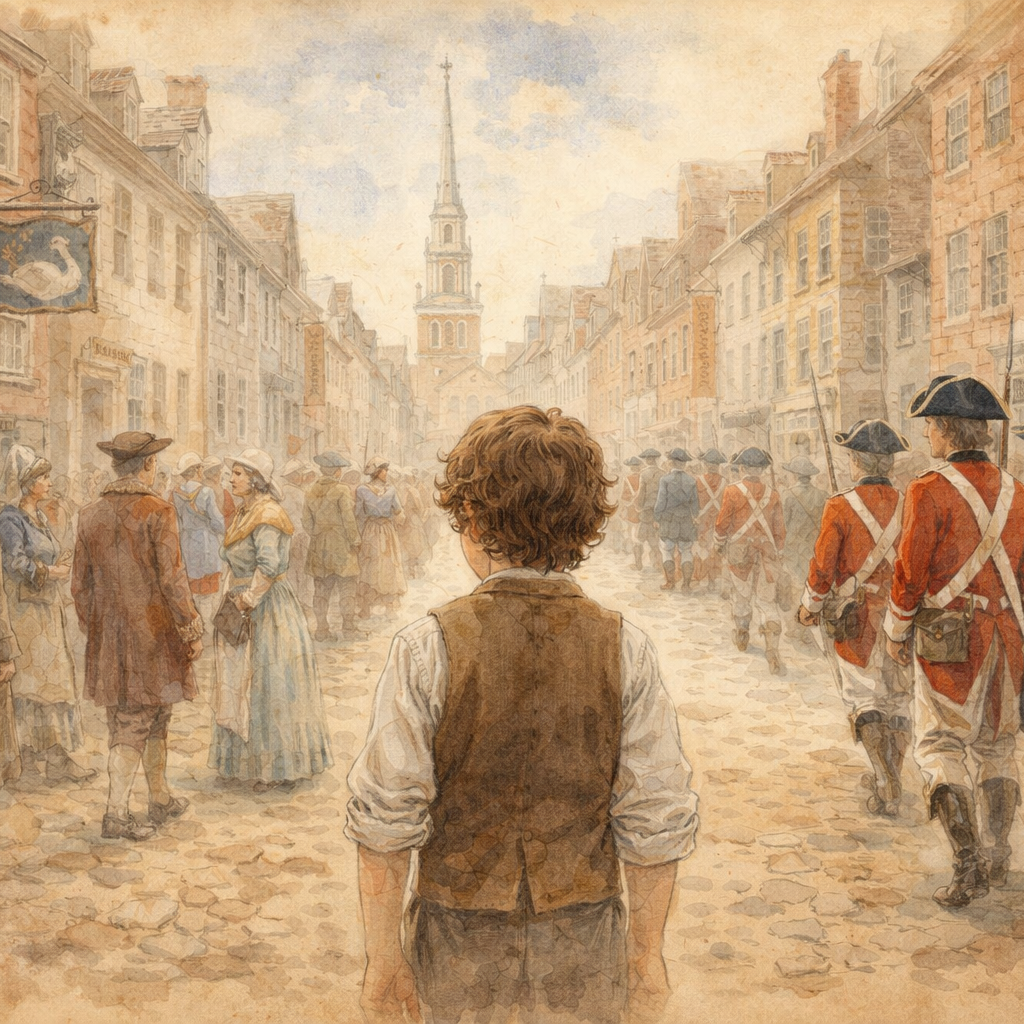 Sam Flint’s Boston Adventure (12 Letters)